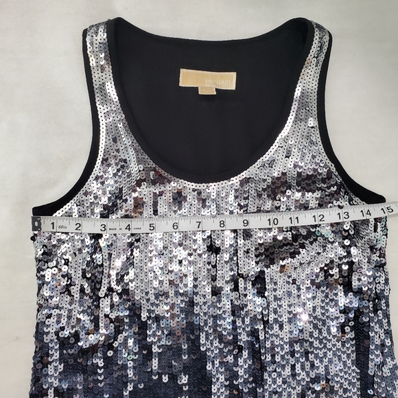 Michael Kors Sequin and Ostrich Feather New Year's Eve Party Swiftie Dress - Picture 14 of 16